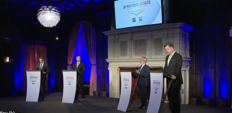 Live TV mayoral debate shows sharp contrast between Peskin and the others